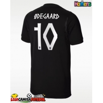 Camisa de Futebol Noruega Martin Odegaard #10 Equipamento Secundário Mundo 2026 Manga Curta